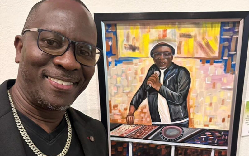 IRIE FM’s DJ Smurf immortalized in art at Miramar’s Caribbean-American ...